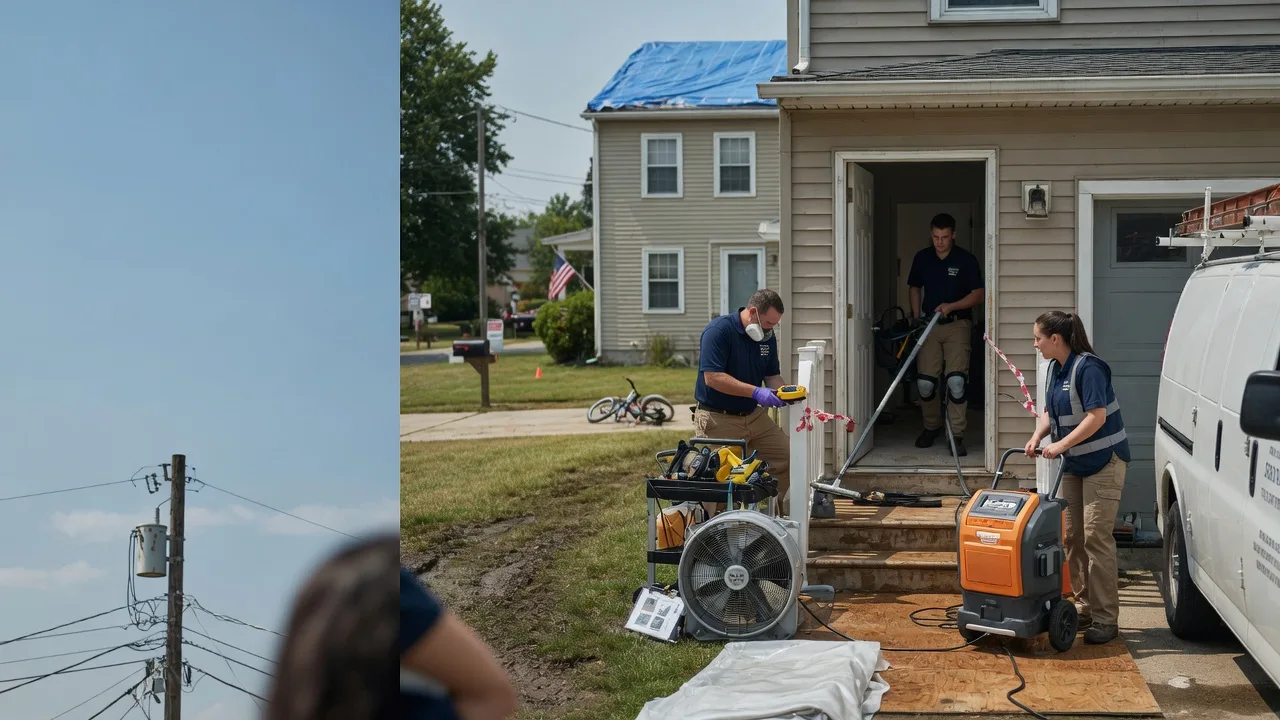 Water Damage Repair in Drexel, NC near me